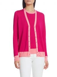 Tie-Neck Cotton Cardigan at Saks Fifth Avenue